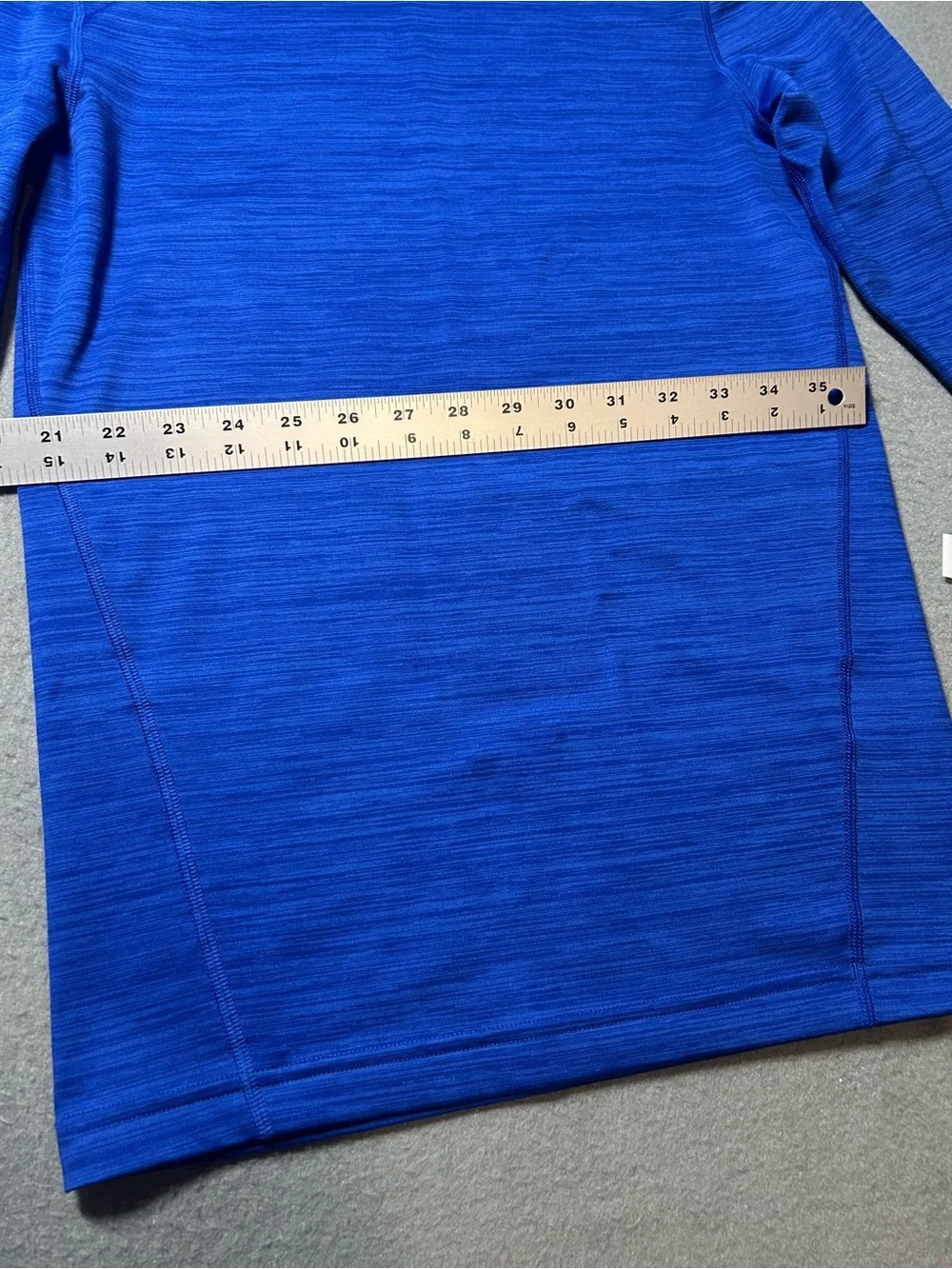 Under Armour Blue ColdGear Compression Mock Neck